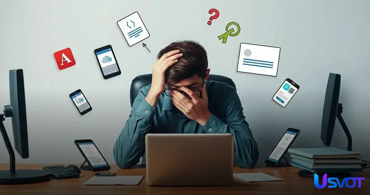 Errores comunes al usar apps de productividad