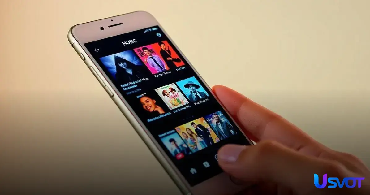 Características de las apps de música