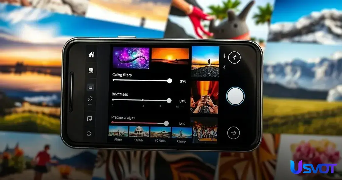 Funciones clave en apps de fotos